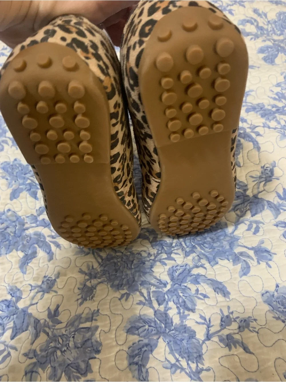 Isaac Mizrahi Leopard Print Loafers in Tan and Black